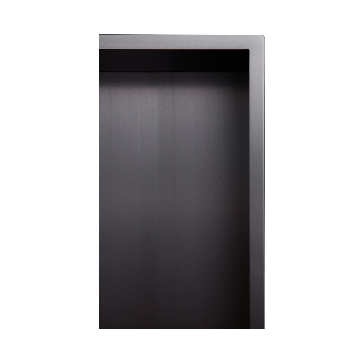 STAINLESS STEEL ONE BOX WALL NICHE